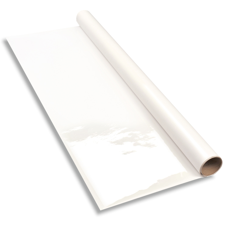 Glossy Whiteboard Wallcovering with Non-Woven Backing